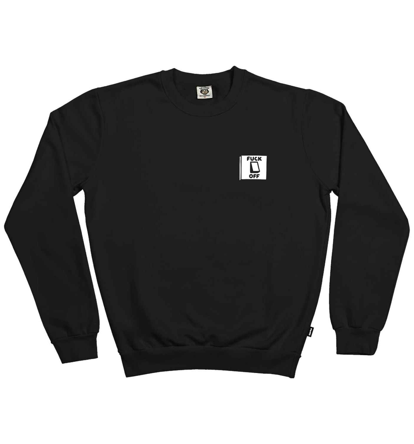The Dudes Switch Classic Sweatshirt - black The Dudes Switch Classic Sweatshirt - black