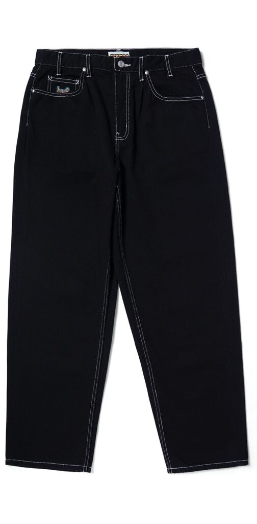 HUF Cromer Hose - black white 38