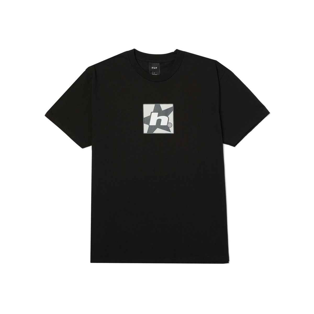 HUF H Star Multi T-Shirt - black