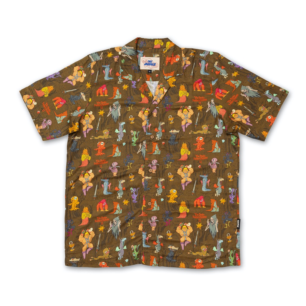 The Dudes Citadelic Monsters Hawaiian shirt - multicolor XXXL
