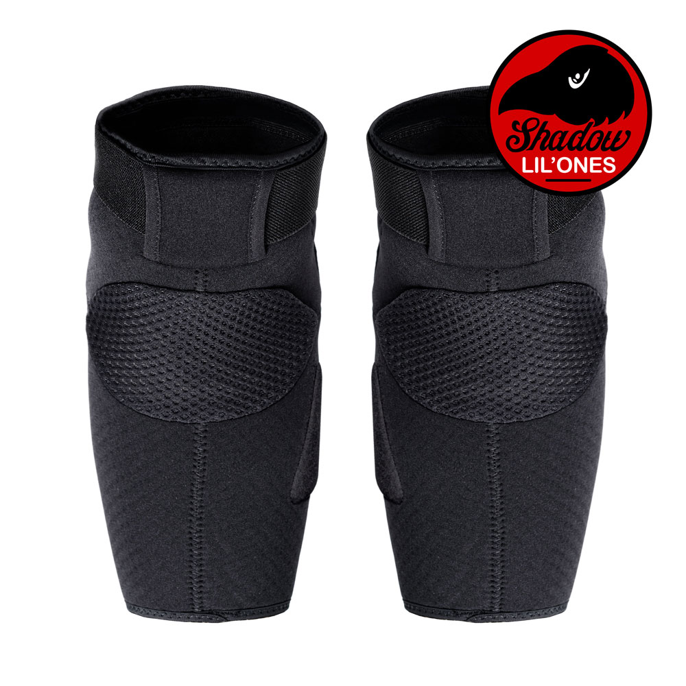 Shadow Riding Gear Super Slim V2 Lil`Ones Knee Pads large - black
