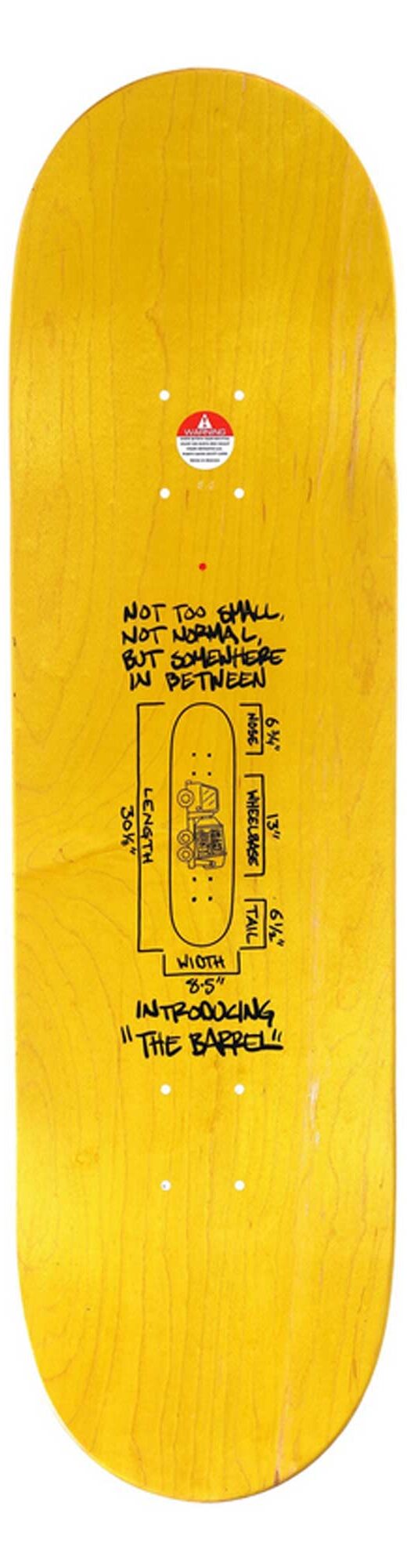 SHAKE JUNT Deck THE BARREL 8.5 SHAKE JUNT Deck THE BARREL 8.5