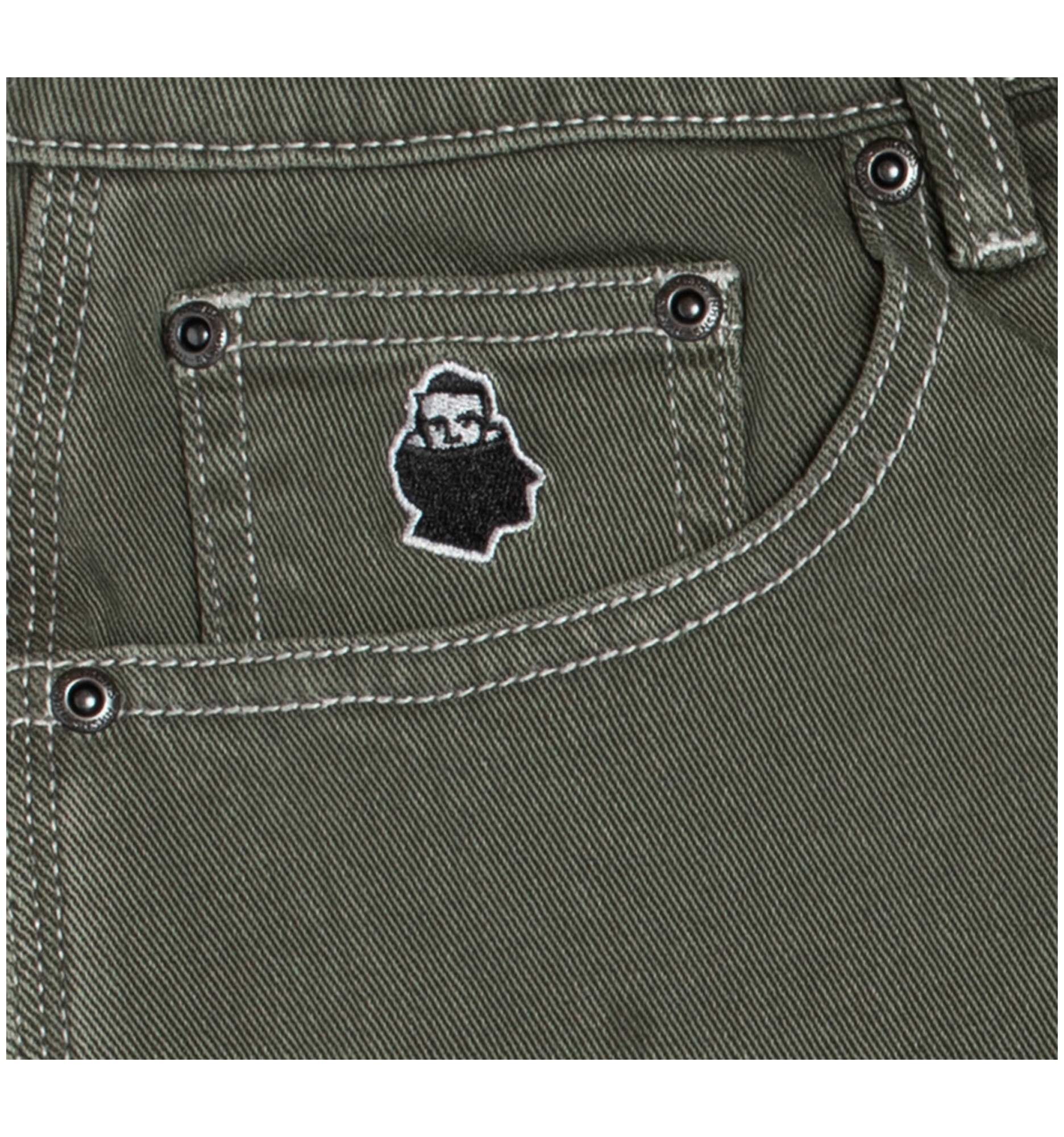 NNSNS Pant YETI SHORT SUPERSTRETCH CANVAS, forest green 34