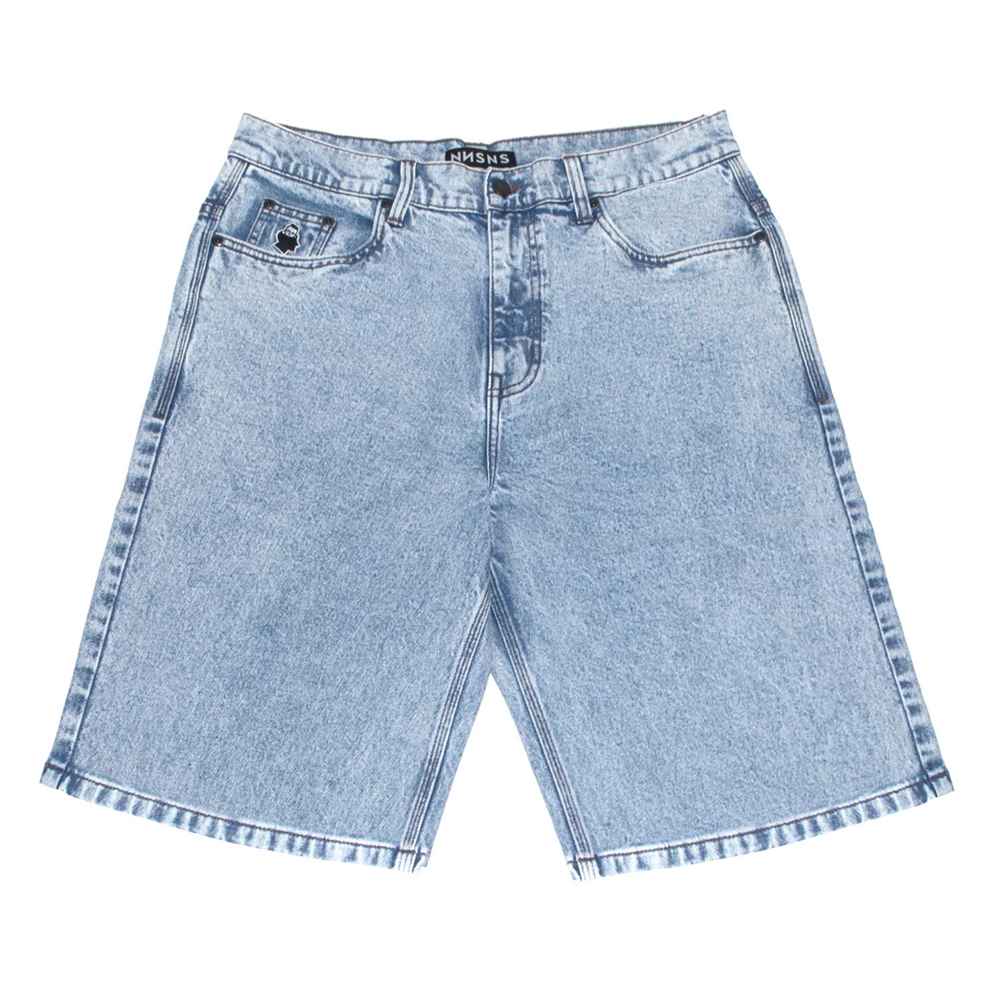 nnspas-biggs-acid-blue-stretch NNSNS Pant Short BIGGERFOOT JORT acid blue stretch