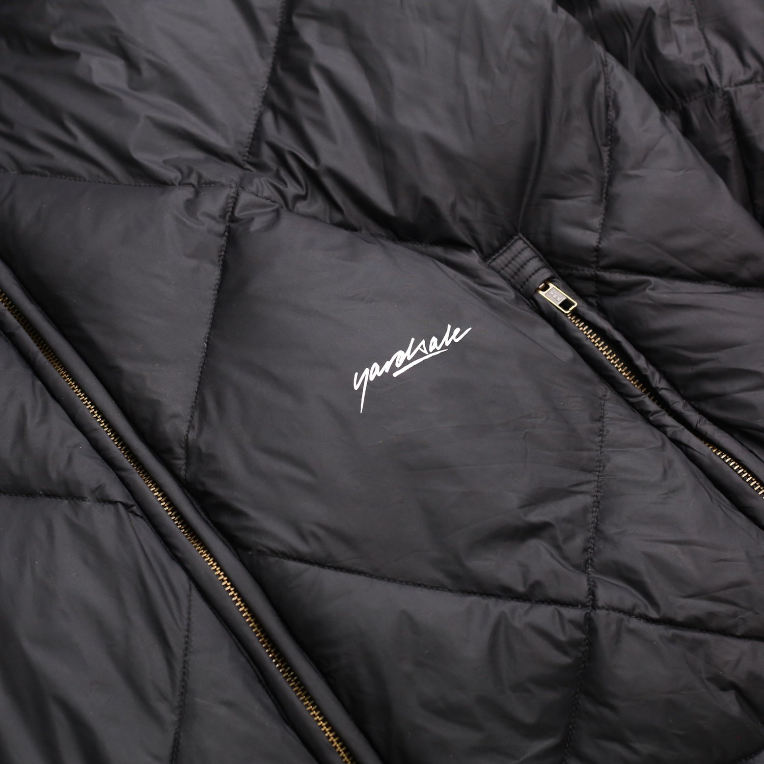 Yardsale Diamond Down Puffer Jacket - black XL