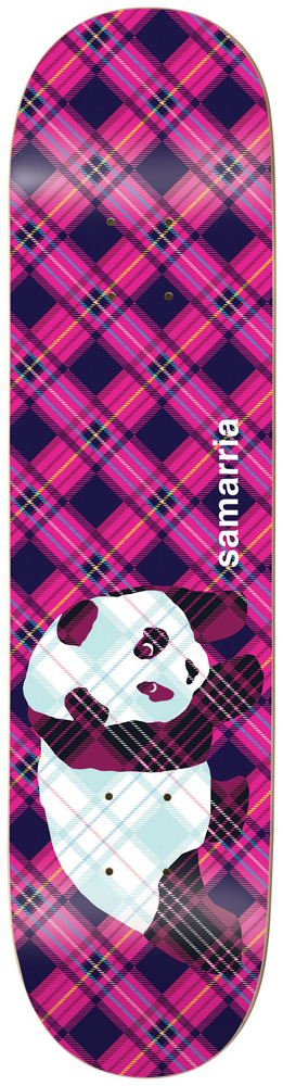 Enjoi Skateboard Deck Samarria Plaid Panda 8,00 R7 SAP Enjoi Skateboard Deck Samarria Plaid Panda 8,00 R7 SAP