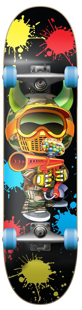 Speed Demons Komplettboard Paintballer Black 7