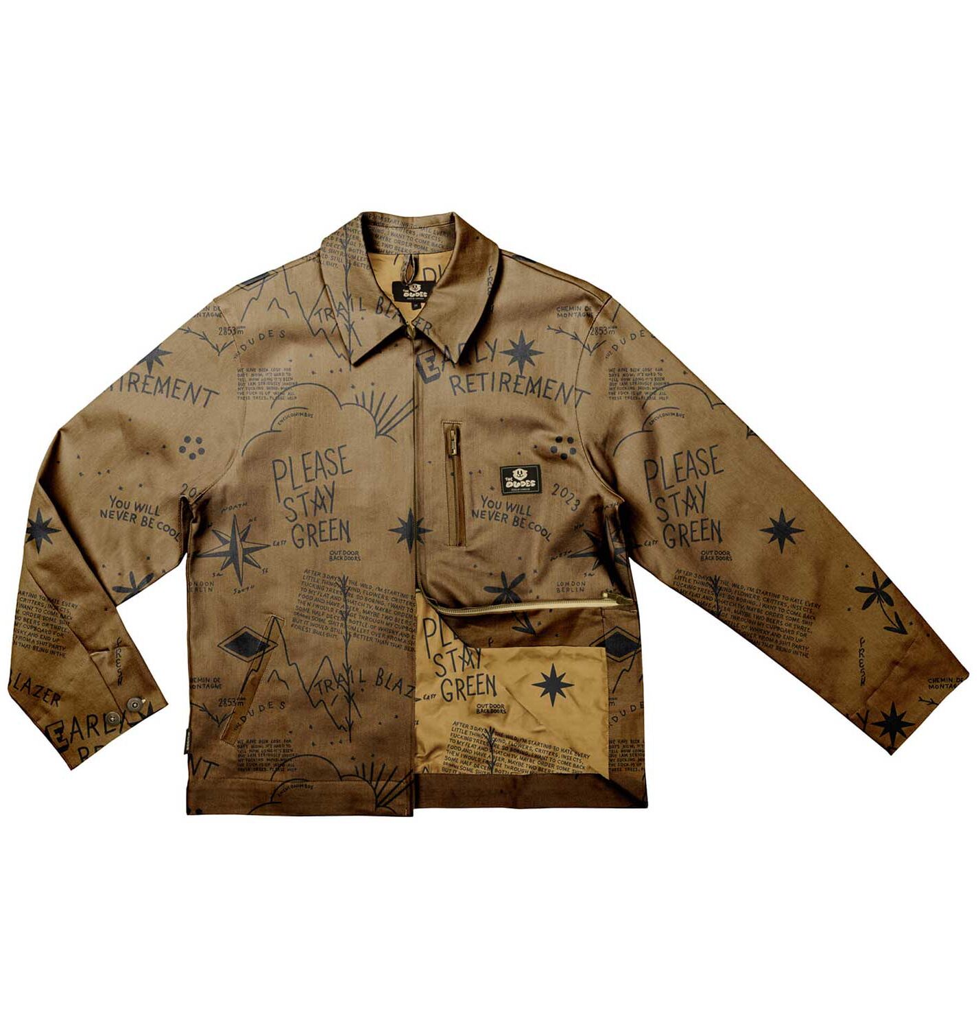 The Dudes Trail Blazer Premium Tom Jacke - multicolor XXXL