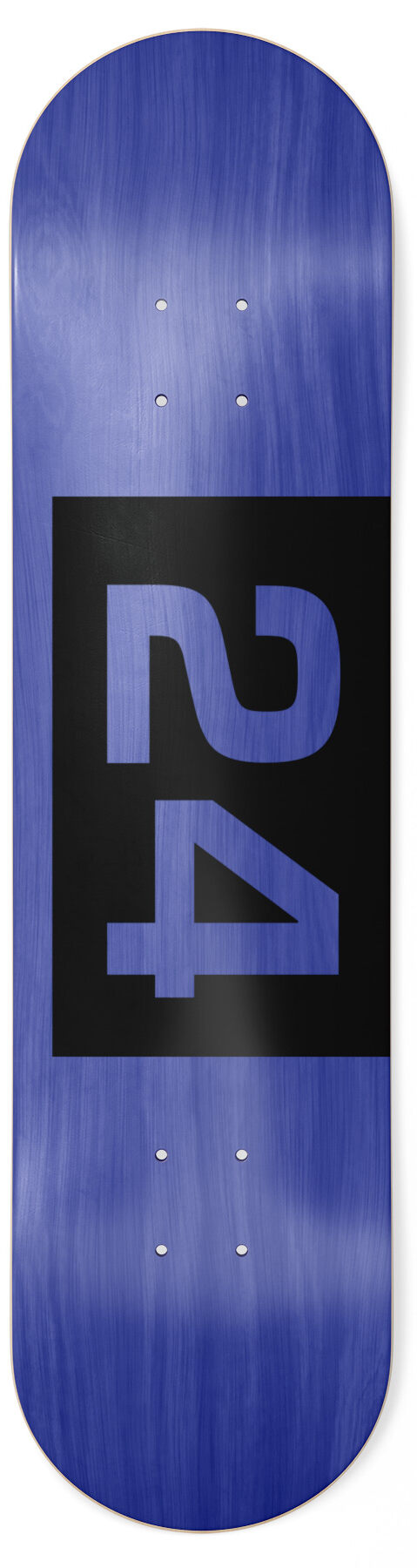 Skateshop24 - 24 black Skateboard Deck Skateshop24 - 24 black Skateboard Deck 8.75