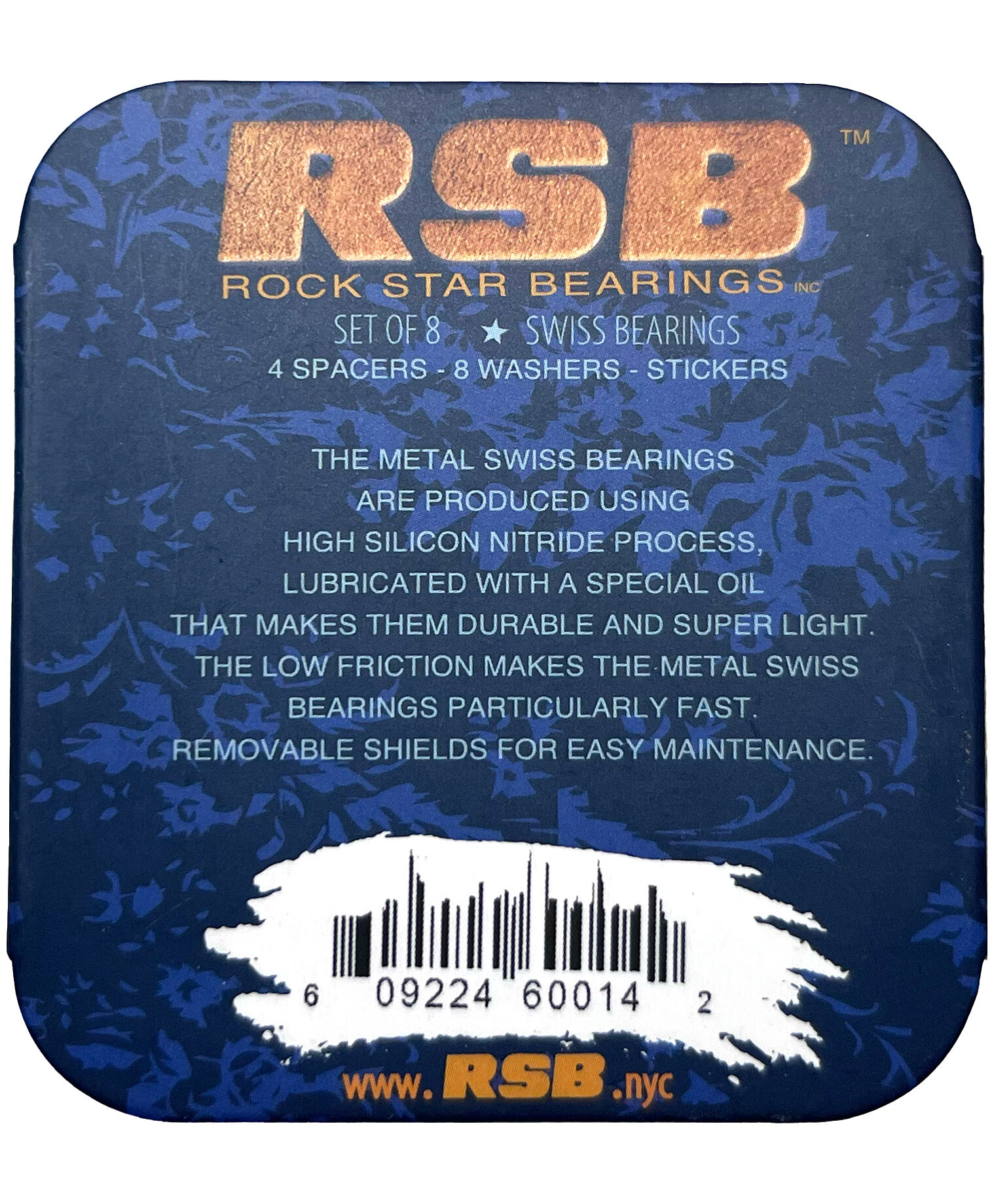 Rock Star Bearings RSB Richie Jackson Pro Swiss Rock Star Bearings RSB Richie Jackson Pro Swiss