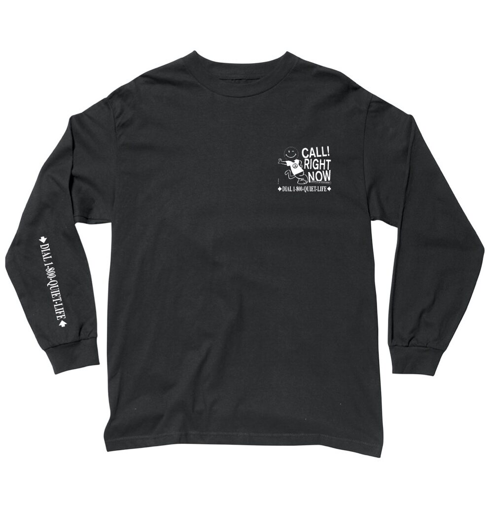 The Quiet Life - Stressed Long Longsleeve - black M The Quiet Life - Stressed Long Longsleeve - black M