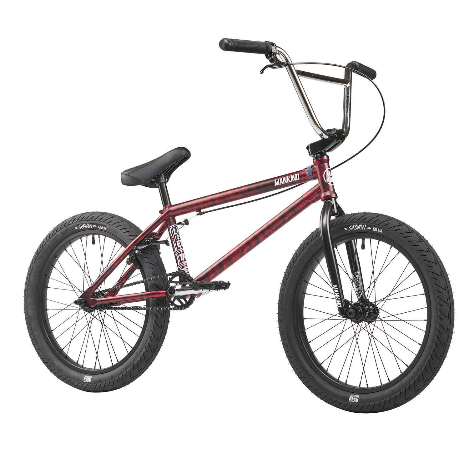 MANKIND Libertad 20 Bike gloss smoke red