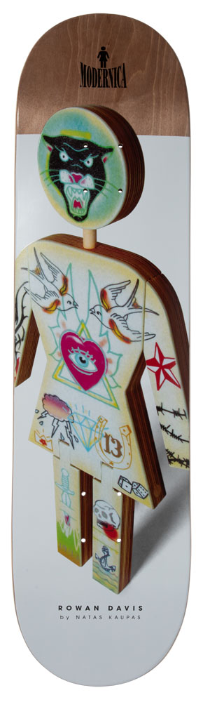 Girl Skateboard Deck Davis Modernica 8,125 Girl Skateboard Deck Davis Modernica 8,125