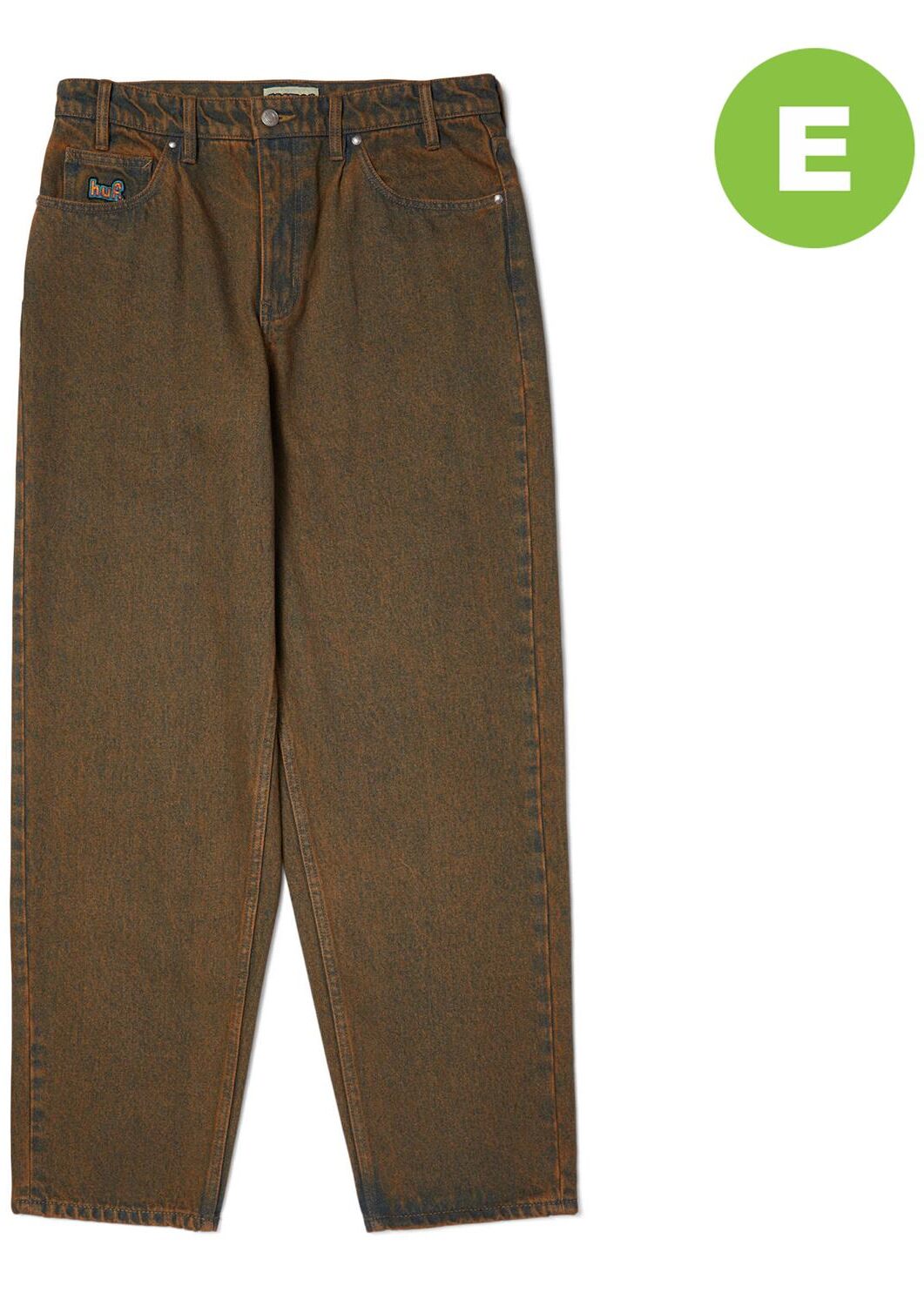 pt00310-btblu-1 HUF Cromer Washed Pant - burnt blue
