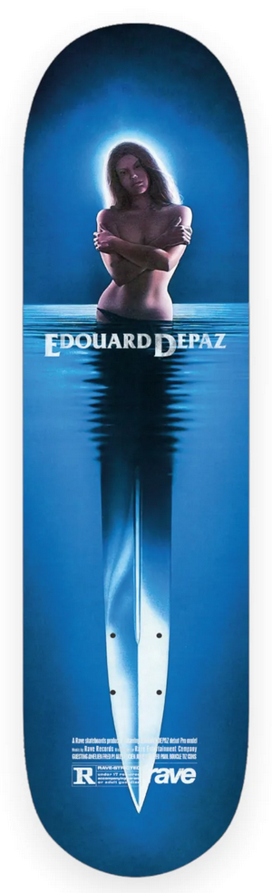 Rave Skateboards Depaz Horror Skateboard Deck 8.25 Rave Skateboards Depaz Horror Skateboard Deck 8.25