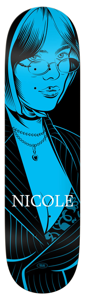 Real Skateboard Deck Hause Crush 8,25 Real Skateboard Deck Hause Crush 8,25