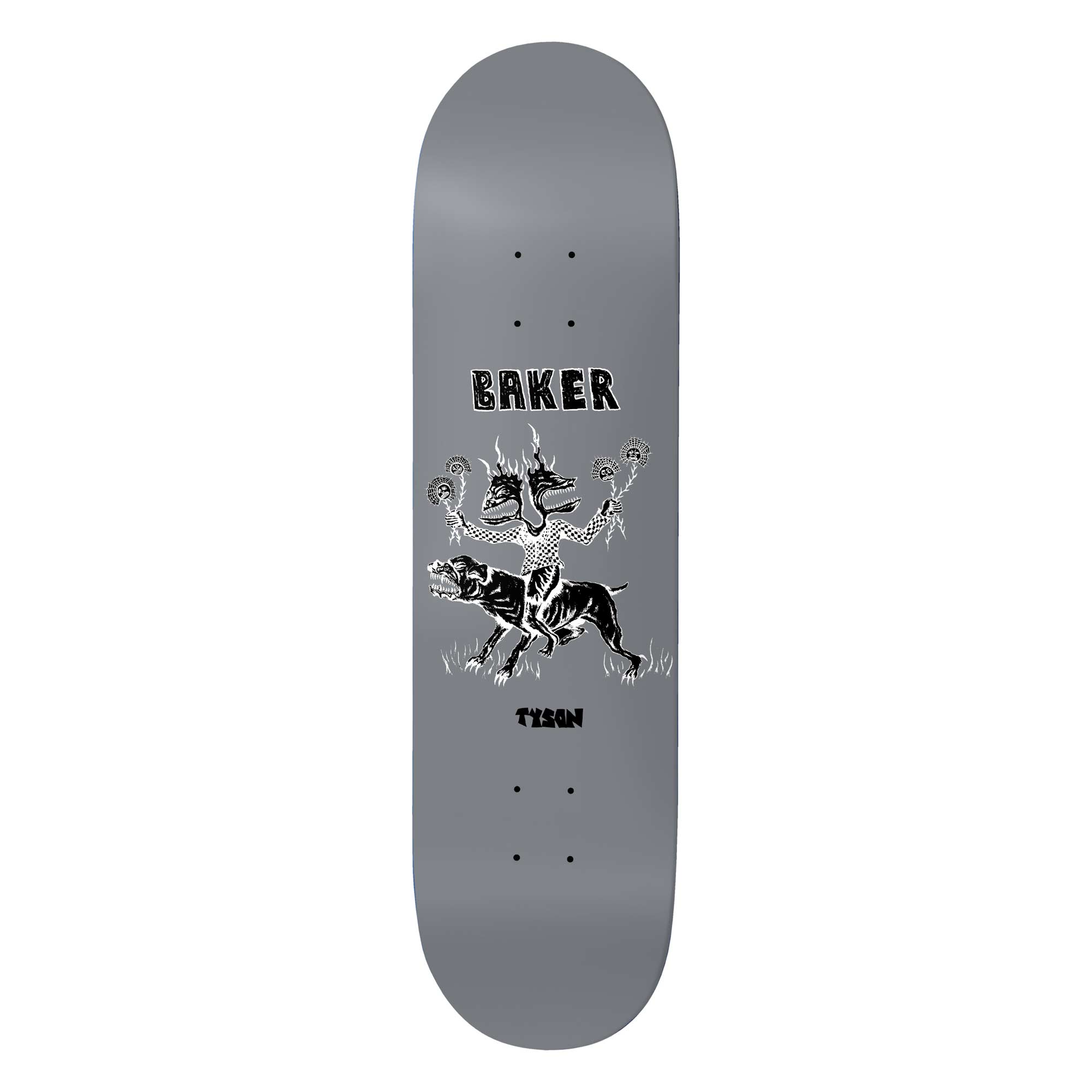 BAKER Deck MISTY FLIP JUDO CHOP TP 8.38, grey 8.4 BAKER Deck MISTY FLIP JUDO CHOP TP 8.38, grey 8.4