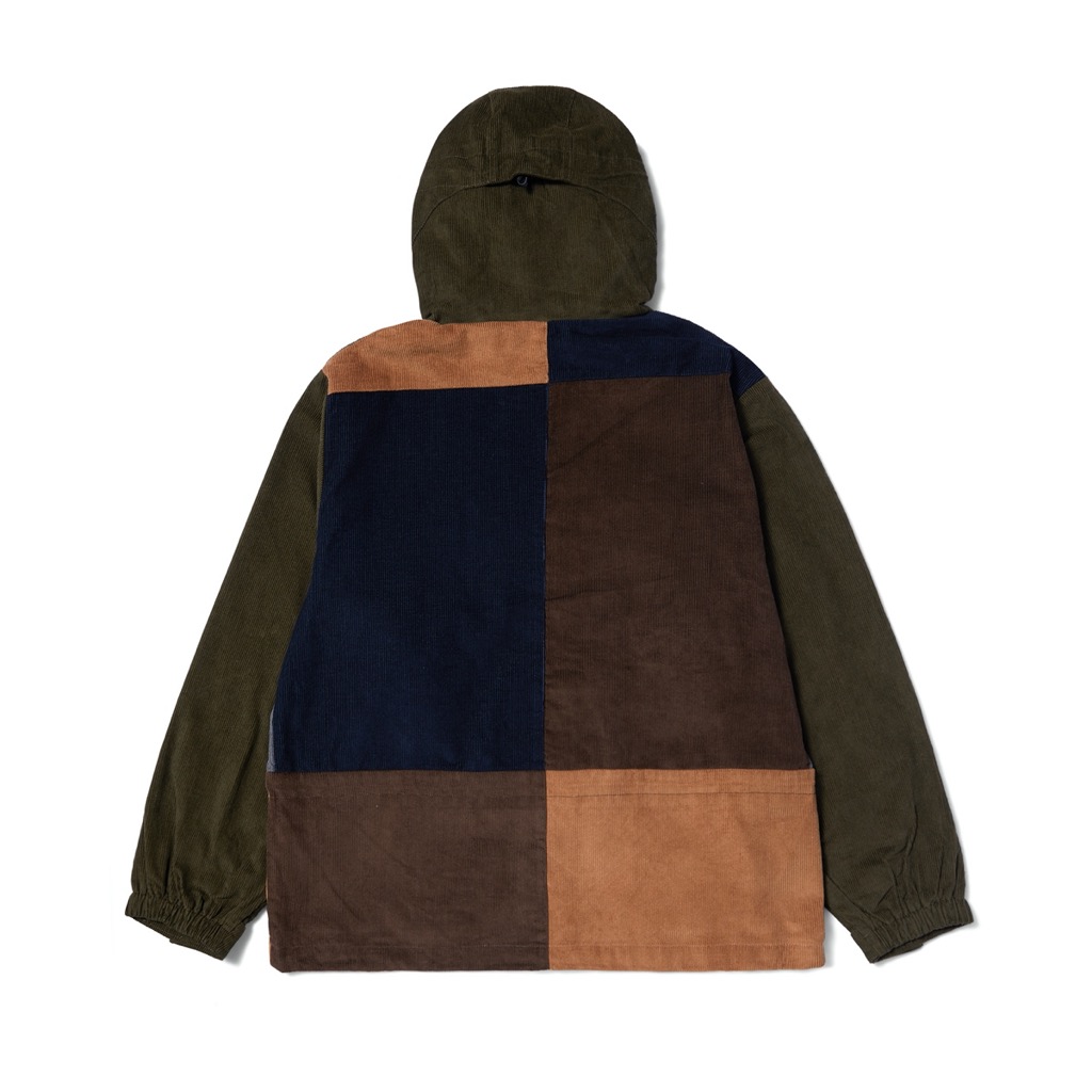HUF Contrast Cord Mountain Jacke - avocado XXL