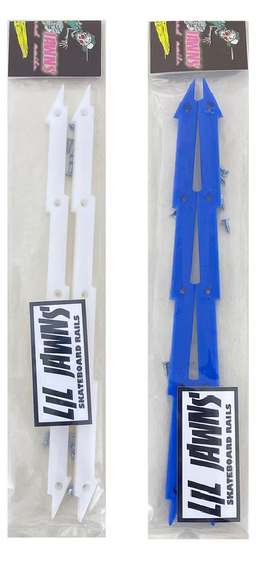 Lil Jawns Bolts Skateboard Rails Blue Lil Jawns Bolts Skateboard Rails White