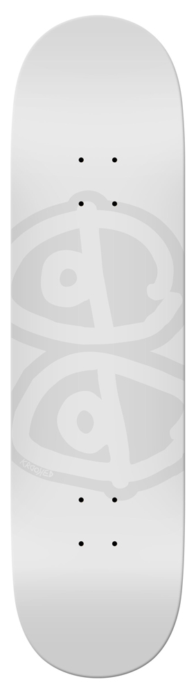 Krooked Skateboard Deck Team Eyes (White) 8,06 8.06 Krooked Skateboard Deck Team Eyes (White) 8,06 8.06