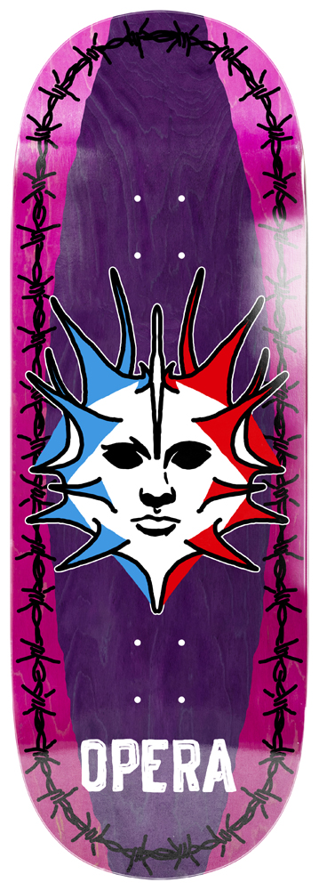 Opera Skateboard Deck Fatties Torn Spike 11,00