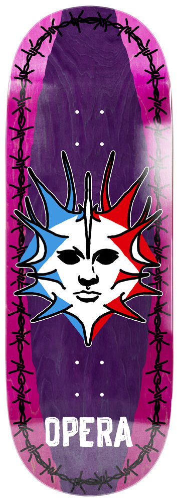 10810181-1 Opera Skateboard Deck Fatties Torn Spike 11,00