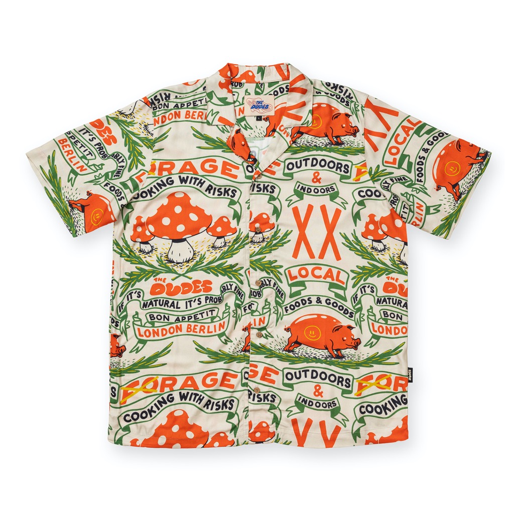 The Dudes Cooking With Risks Hawaiian Shirt - multicolor XXXL