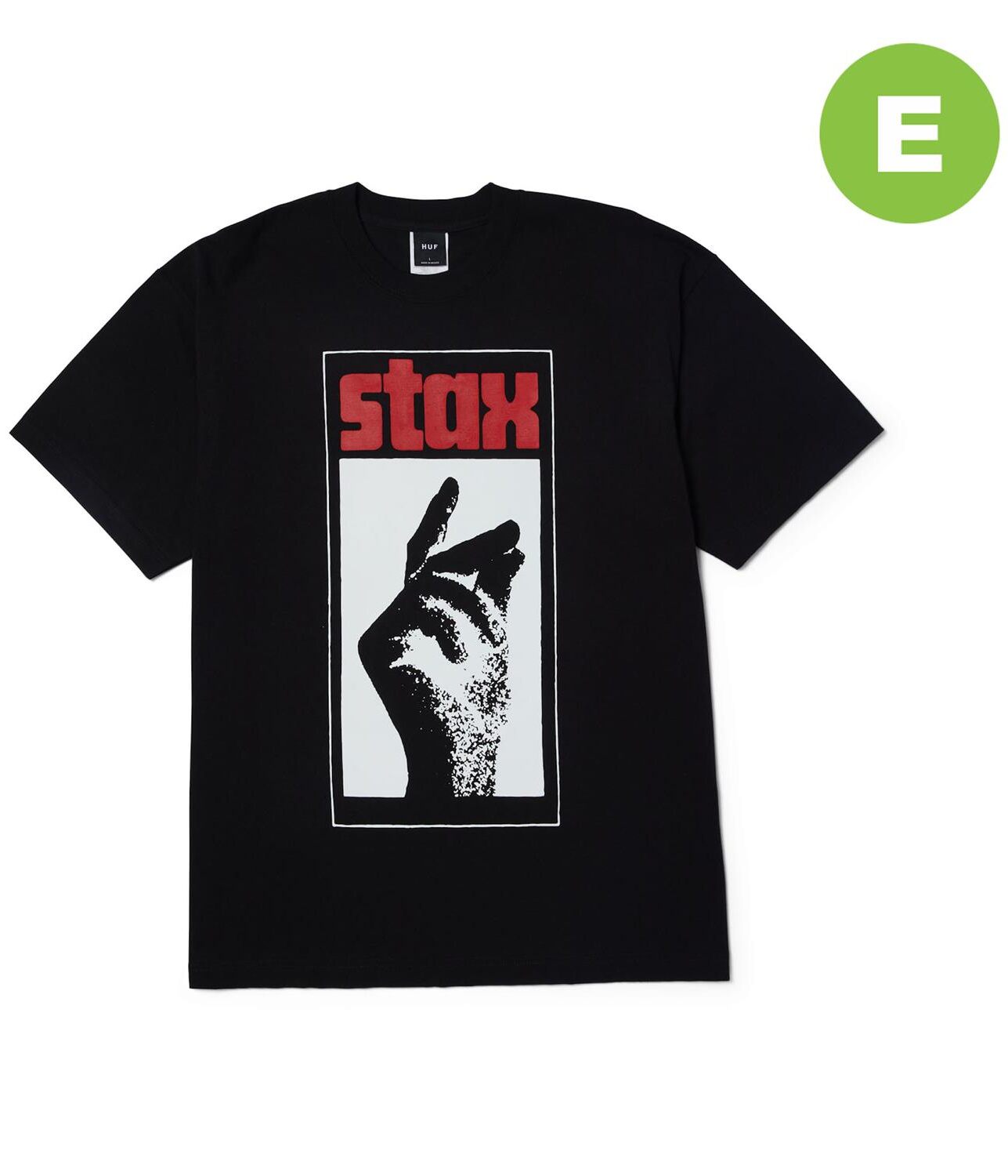 HUF Stax Snap T-Shirt - black XXL