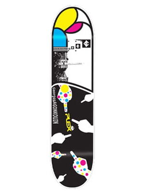Plex Famous Georges Agonkouin Skateboard Deck 8.0 Plex Famous Georges Agonkouin Skateboard Deck 8.0