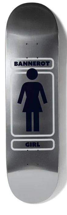 Girl Skateboard Deck Bannerot Metalls 8,50 Girl Skateboard Deck Bannerot Metalls 8,50