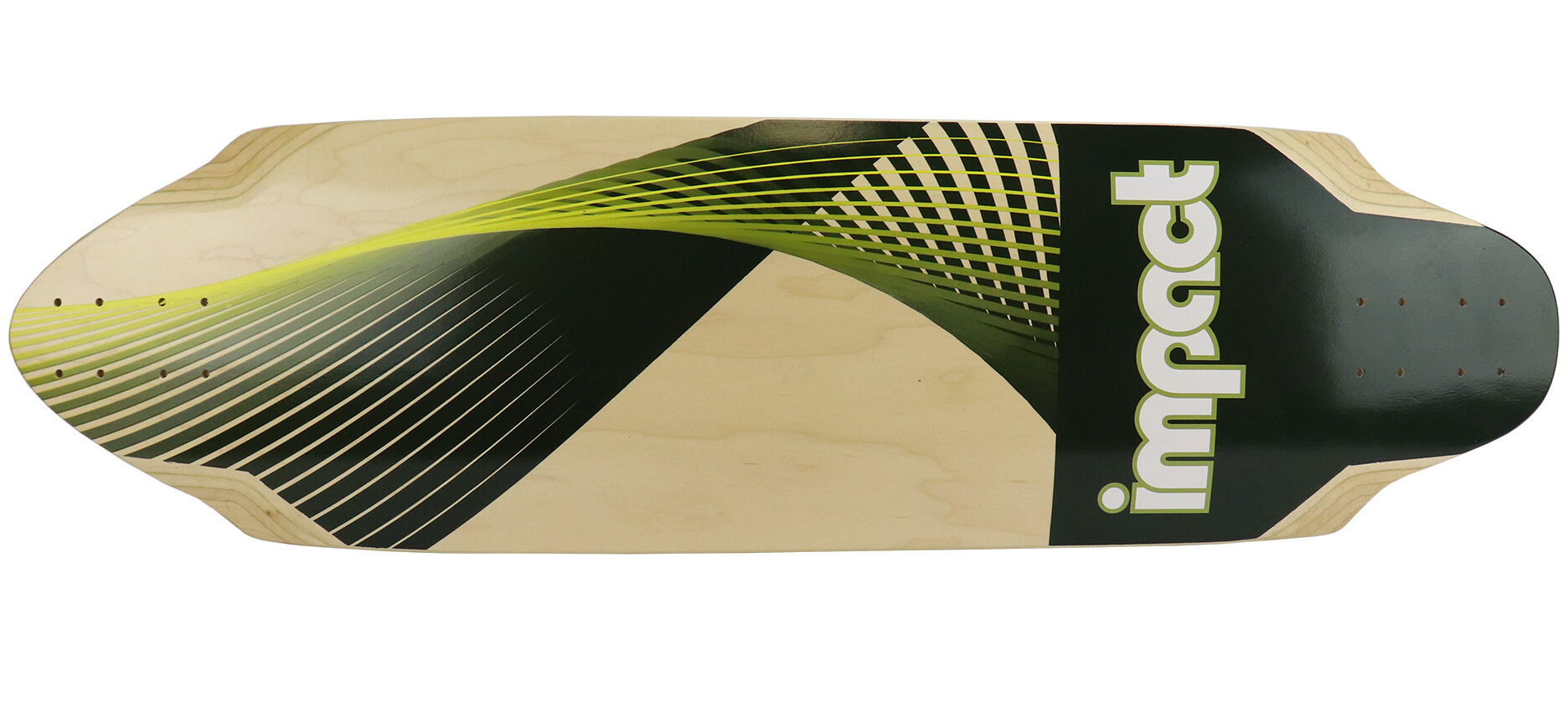 Impact Synthesis green Freeride Longboard-Deck 36 x 9.75 Impact Synthesis green Freeride Longboard-Deck 36 x 9.75