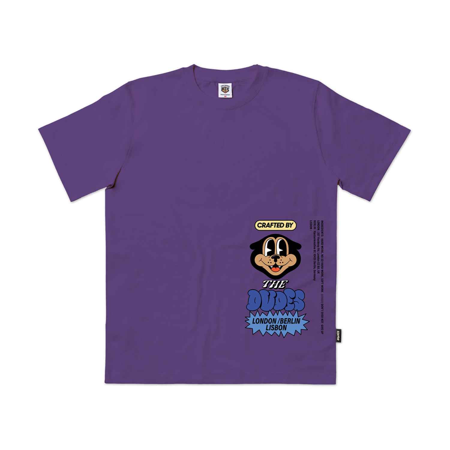The Dudes Craftee Seasonal T-Shirt - prism violet XXXL