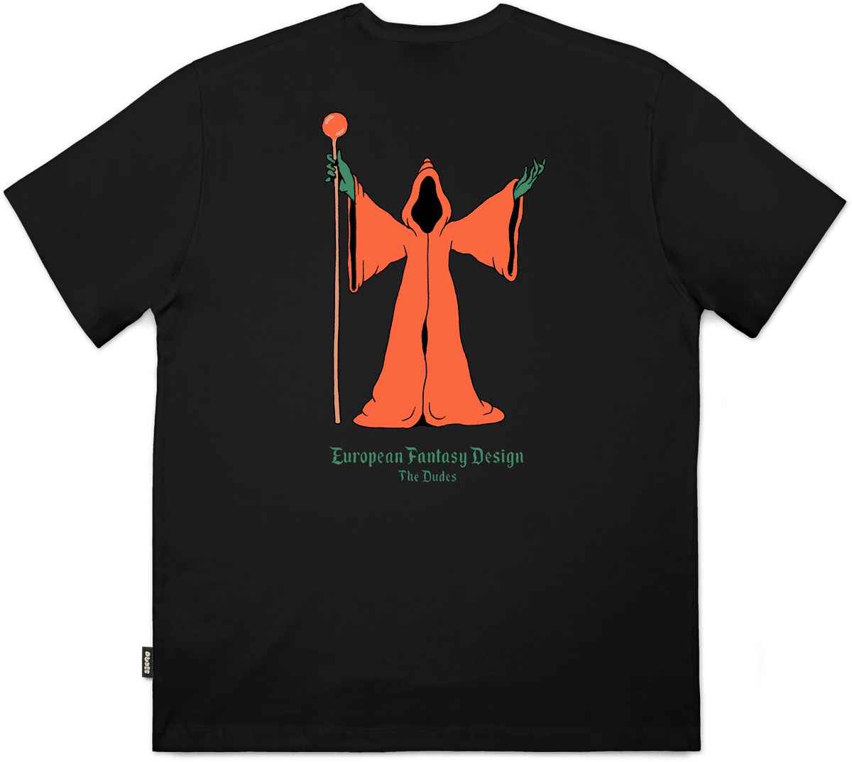 The Dudes Warlock EFD Classic T-Shirt - black The Dudes Warlock EFD Classic T-Shirt - black XL