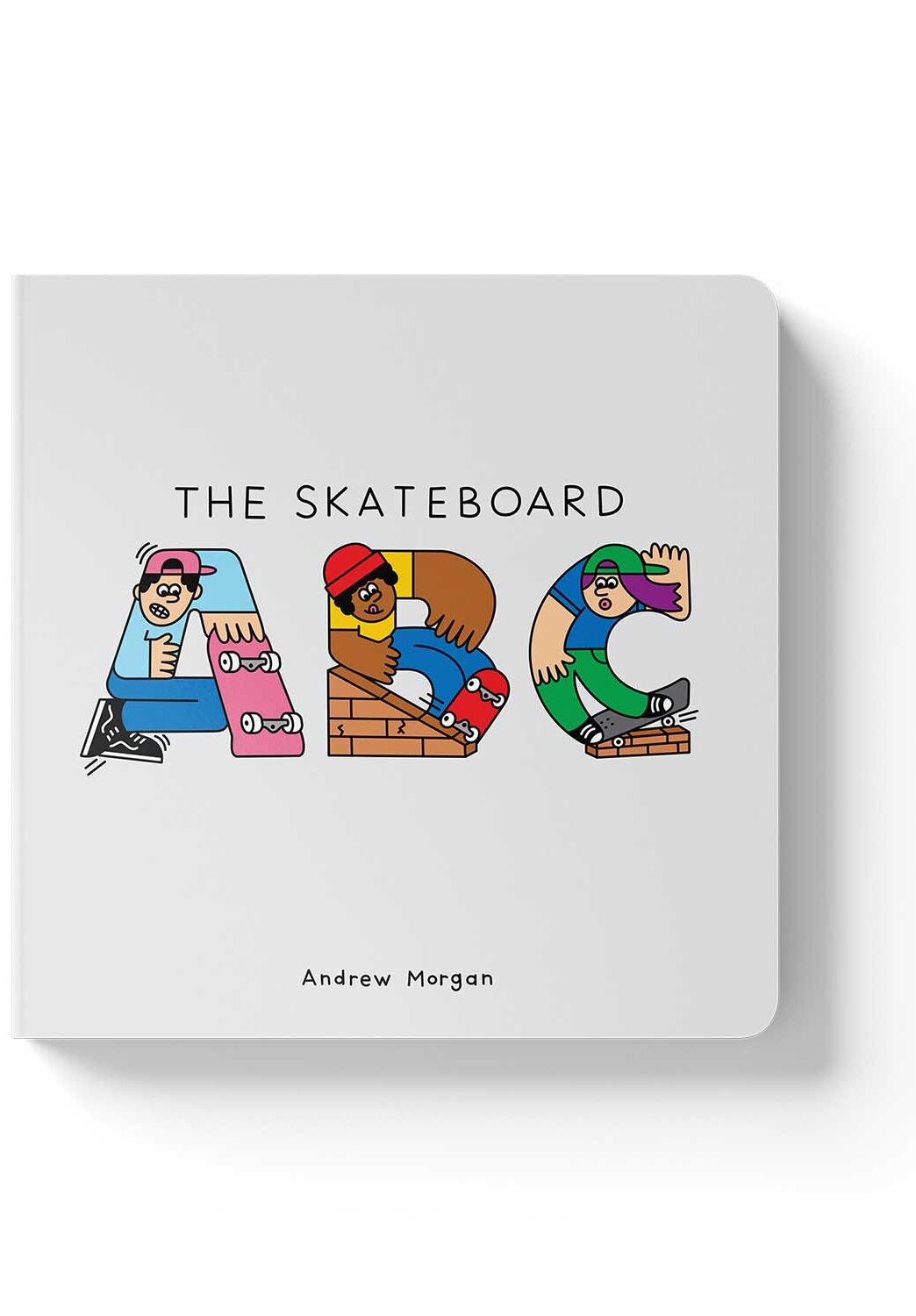 The Dudes Skateboard ABC Book Awesome ABC Skateboard ABC Book - Multicolor