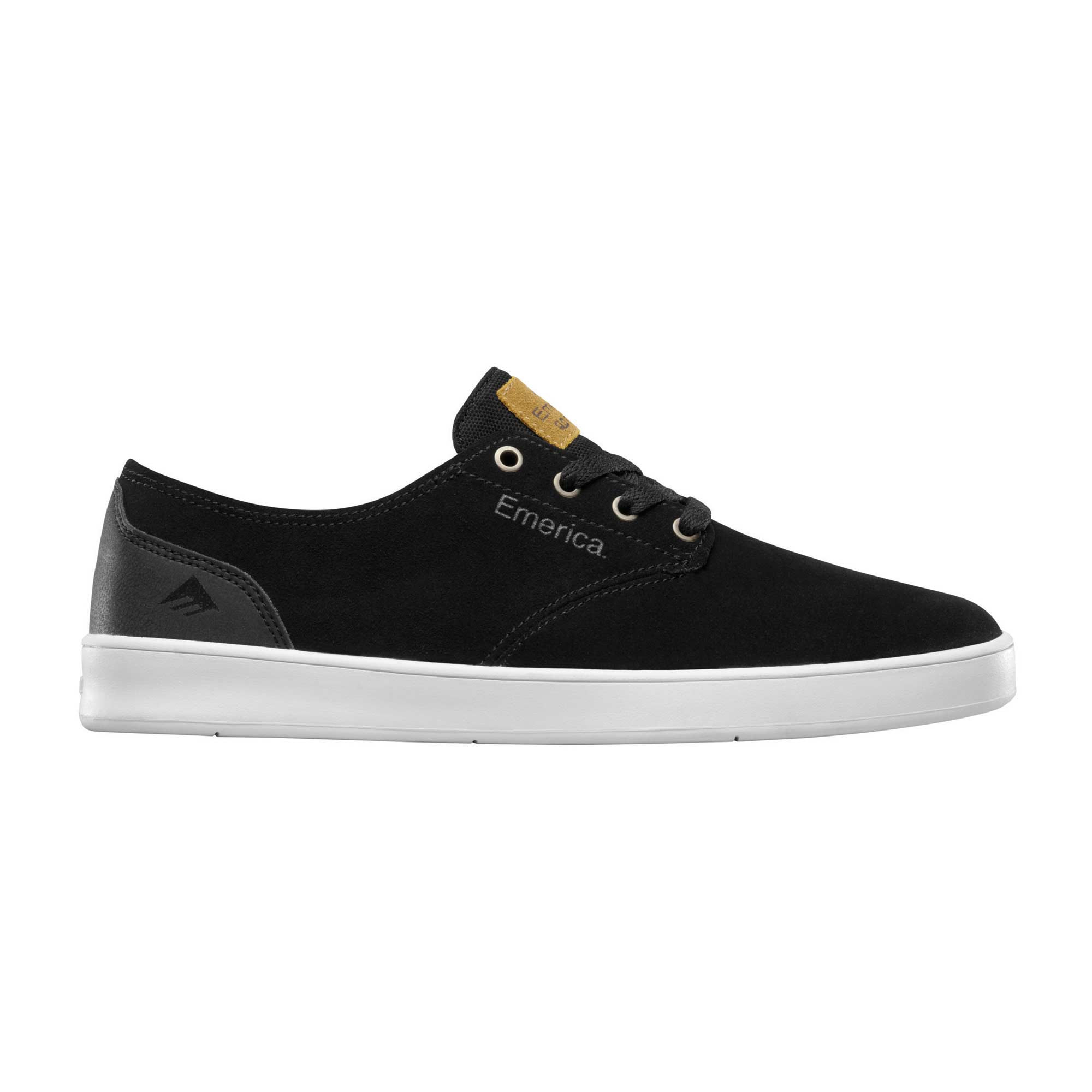 EMERICA Shoe THE ROMERO LACED bla/bla/whi, black/black/white 10½