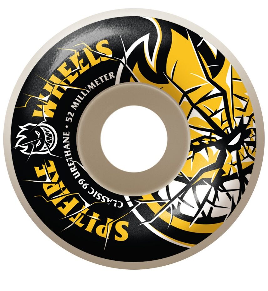 Spitfire Skateboard Wheels Shattered Bighead 99A 52mm Spitfire Skateboard Wheels Shattered Bighead 99A 52mm