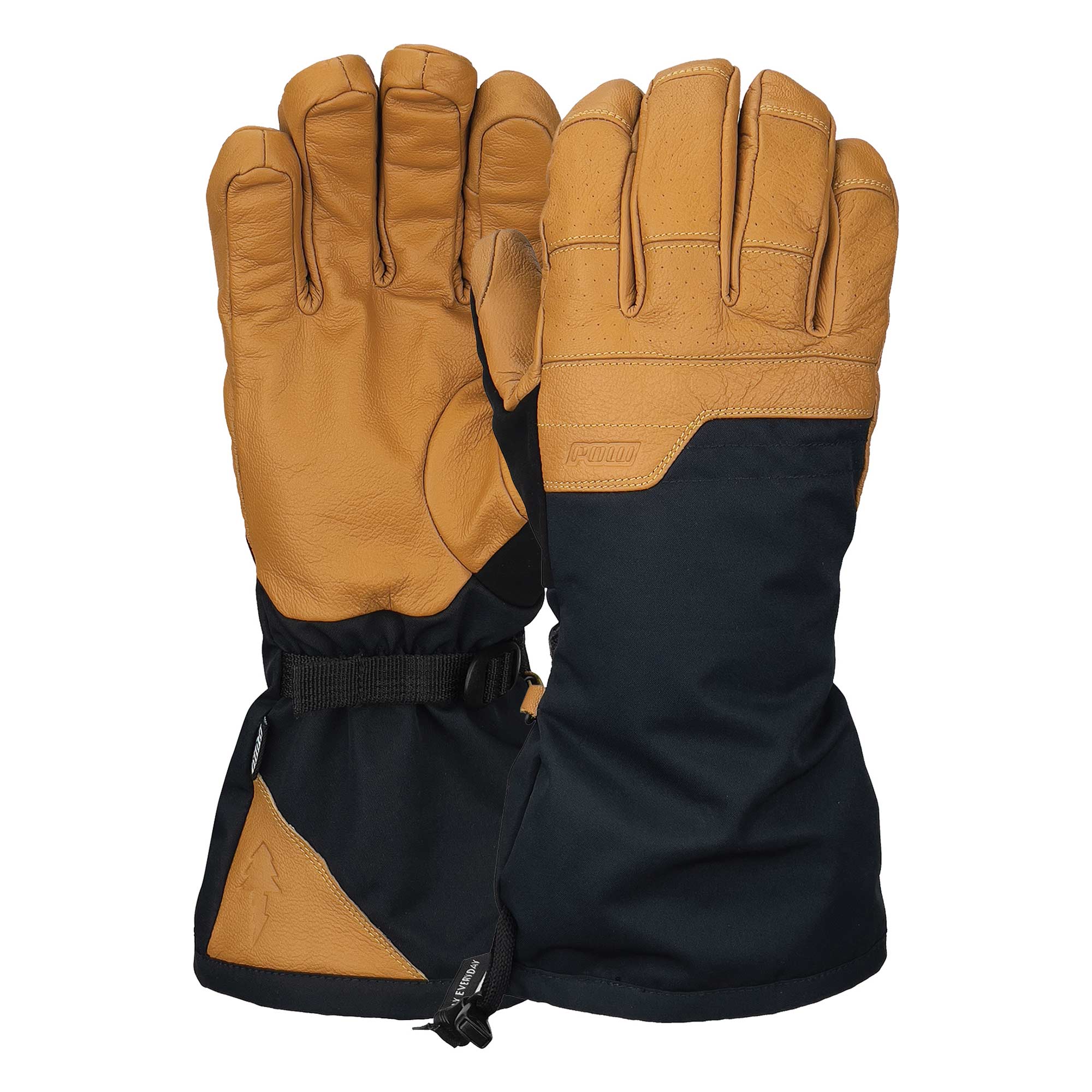 POW Glove AUGUST 2.0 LONG GLOVE COMMON FIT, buckhorn brown XL (9,5-10)