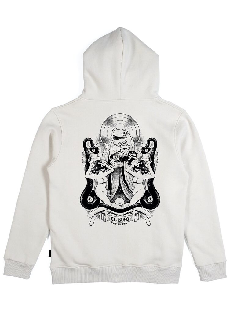 The Dudes El Bufo Hoody - almond milk XXXL
