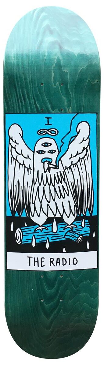 Radio Superblast Pigeon Skateboard Deck 8.0 Radio Superblast Pigeon Skateboard Deck 8.0