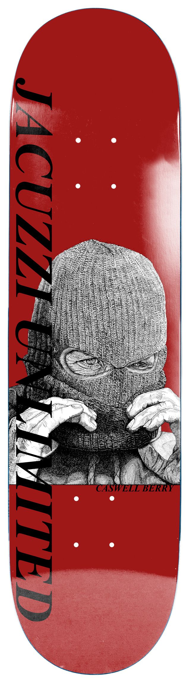 Jacuzzi Skateboard Deck Berry Shoplift 8,25