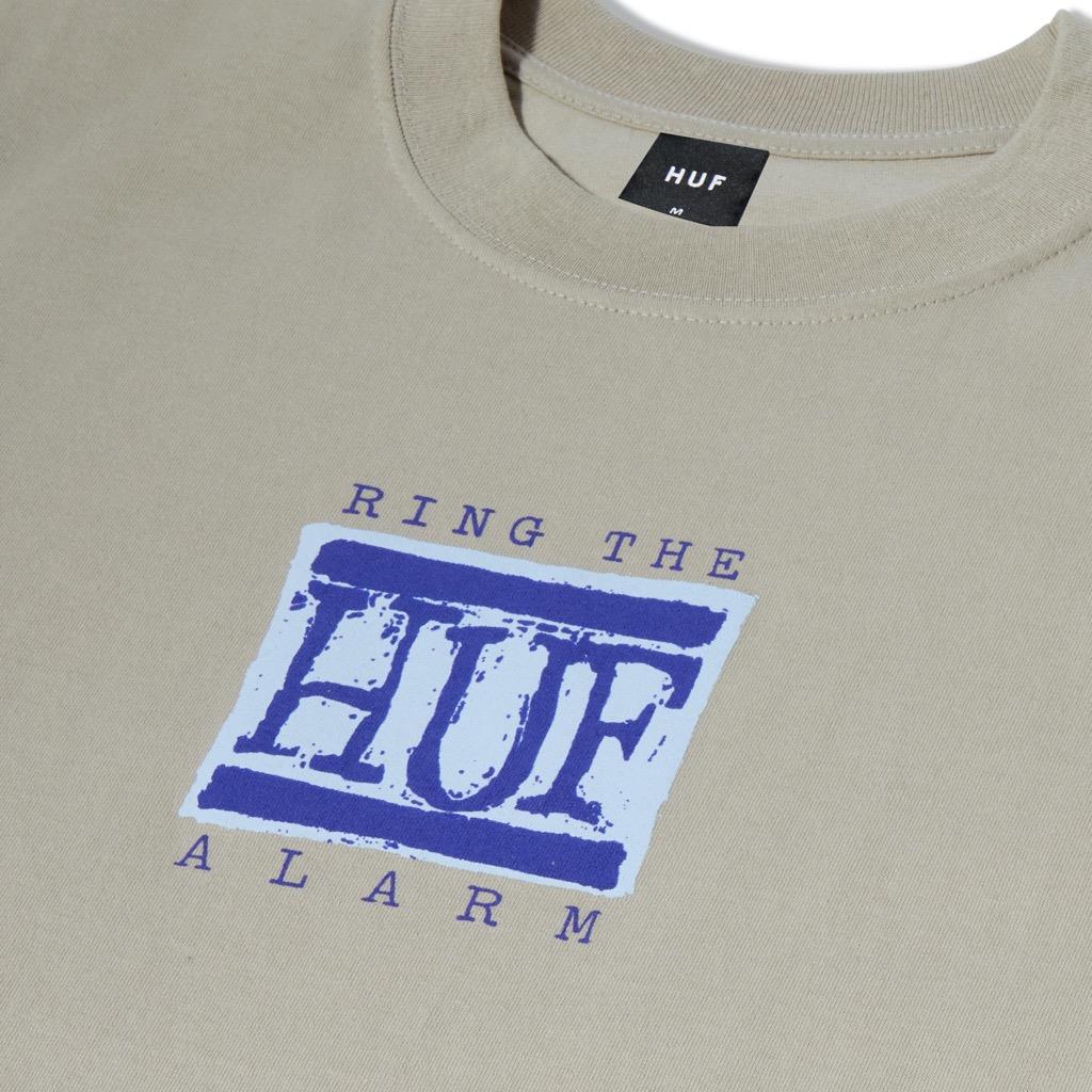 HUF Alarm T-Shirt - clay XXL
