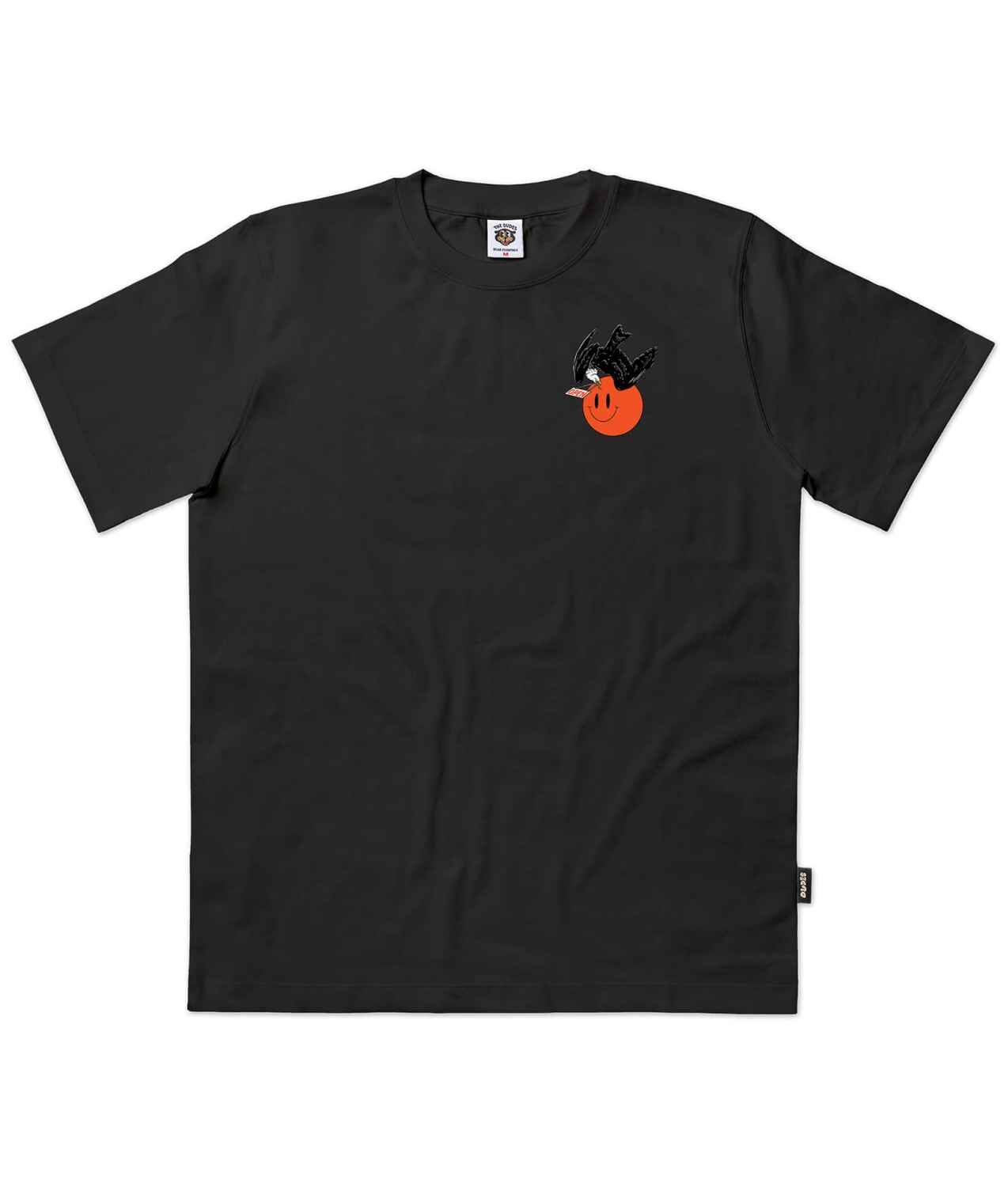 The Dudes Hawke Seasonal T-Shirt - black XS The Dudes Hawke Seasonal T-Shirt - black XXXL