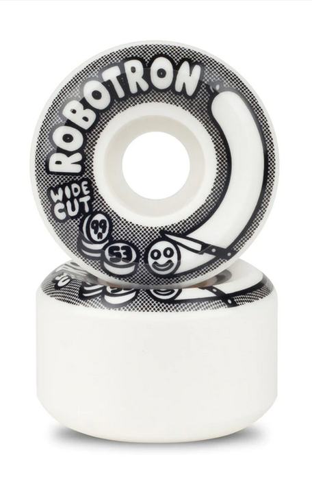 Robotron Skateboard Rollen Wide Cut 99A 53mm