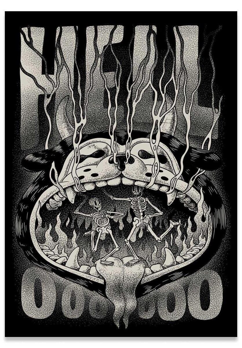 The Dudes Hellooo Classic T-Shirt - black XS The Dudes Hellooo Classic T-Shirt - black XS