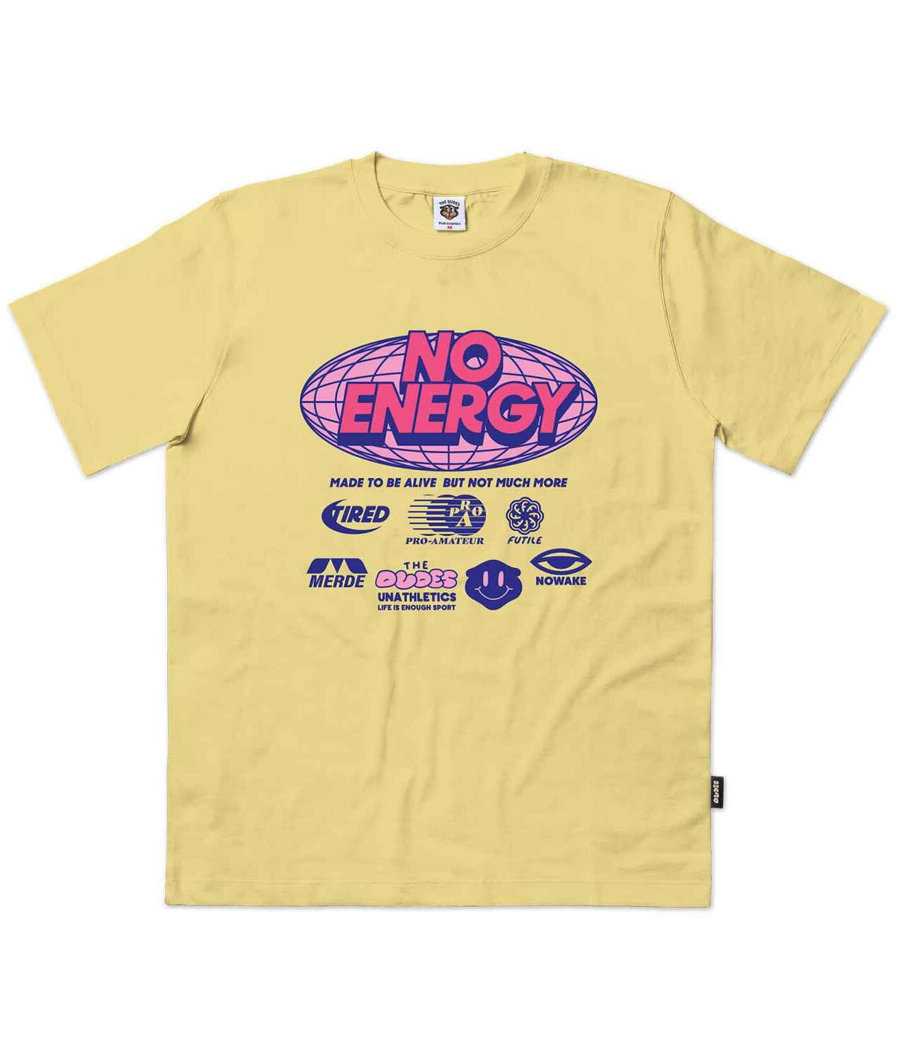 The Dudes Sponsored Seasonal T-Shirt - custard L