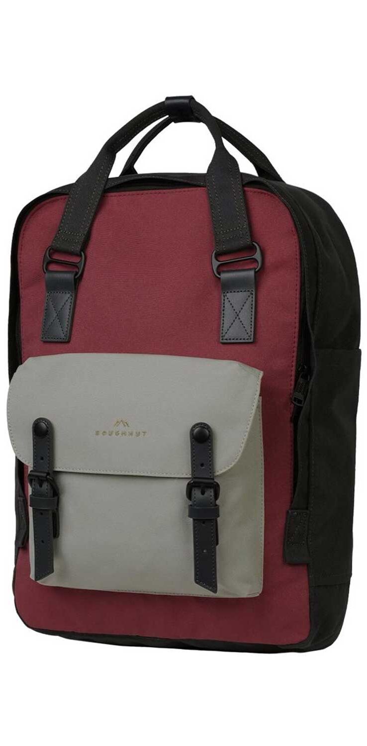 Doughnut Macaroon Large Meditative Dark Rucksack - maroon x ground Doughnut Macaroon Large Meditative Dark Rucksack - maroon x ground