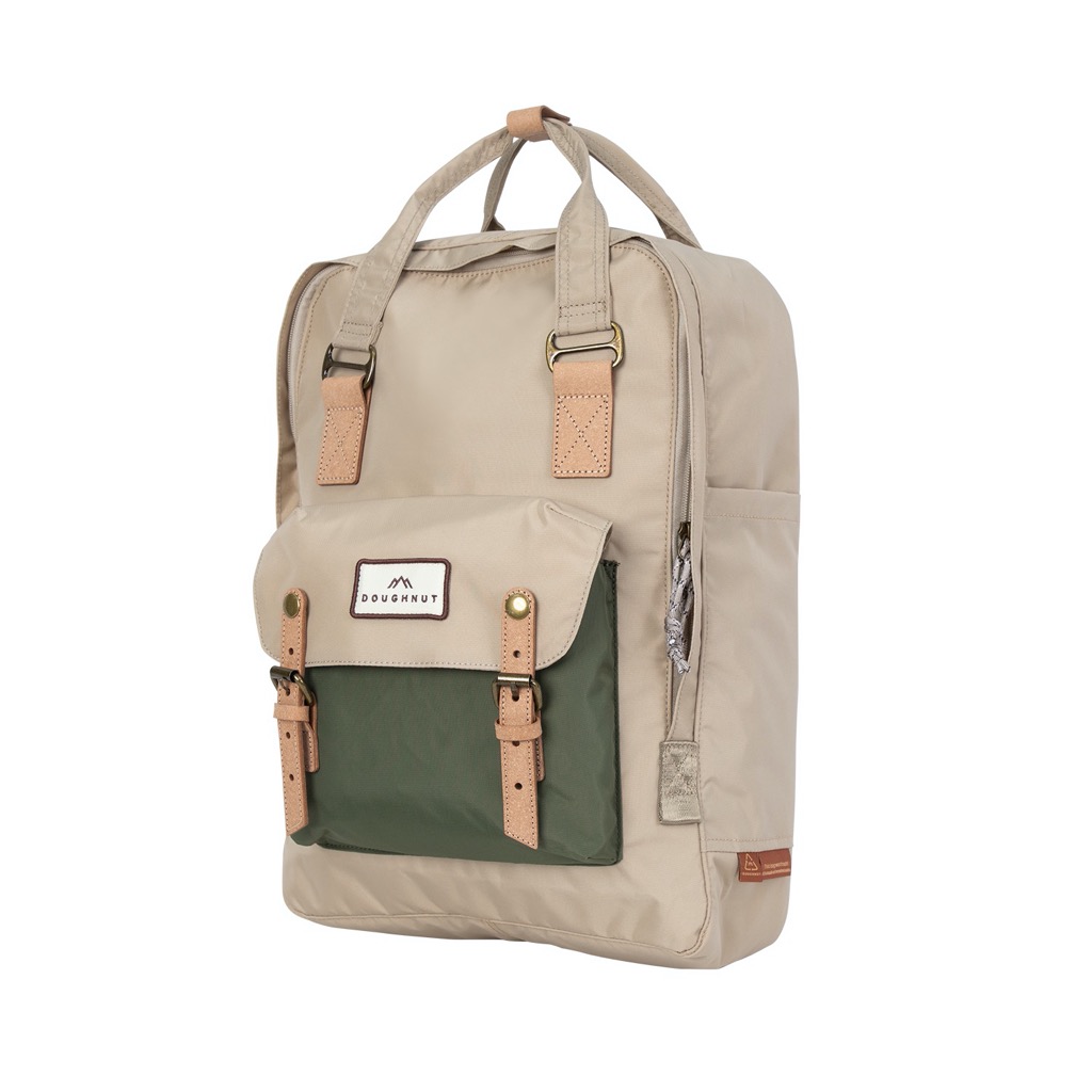Doughnut Macaroon Large Jungle Backpack - beige