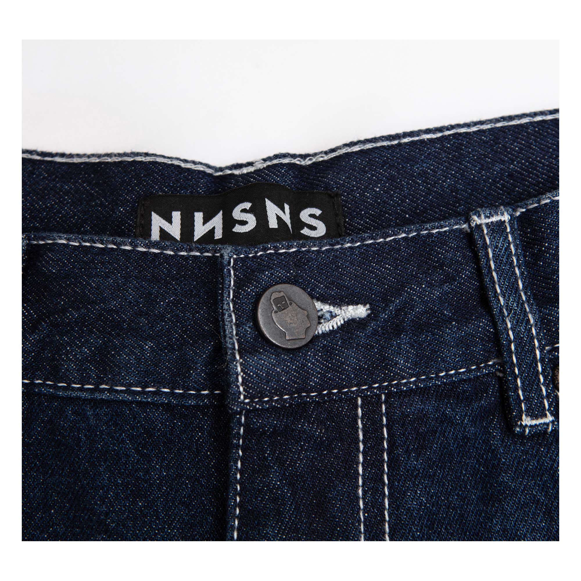 NNSNS Pant YETI, blue rinsed 33/32