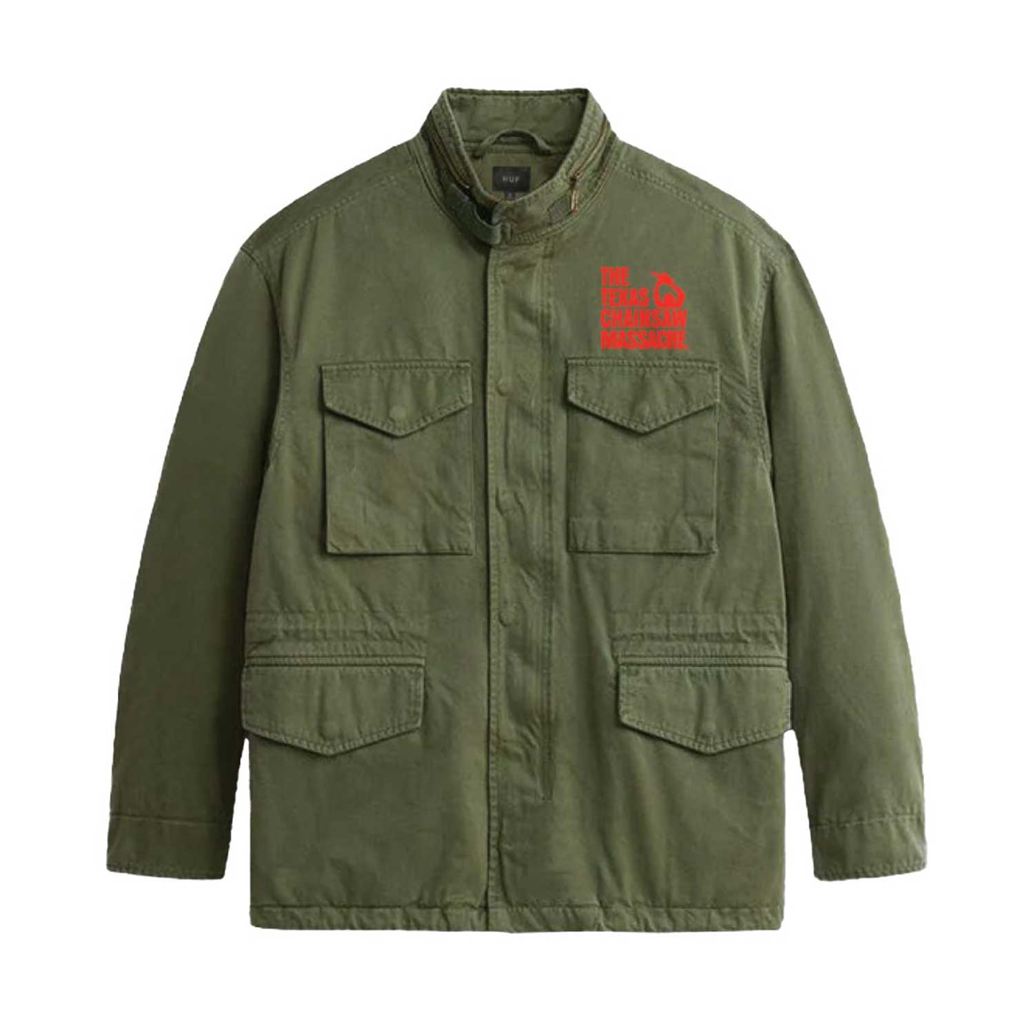 HUF Set Shell Jacke - hunter green