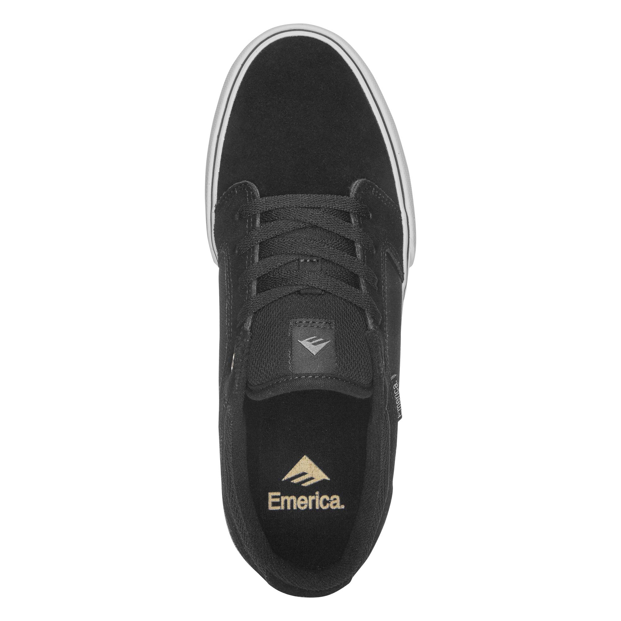 EMERICA Shoe CADENCE bla/whi/gol, black/white/gold 12